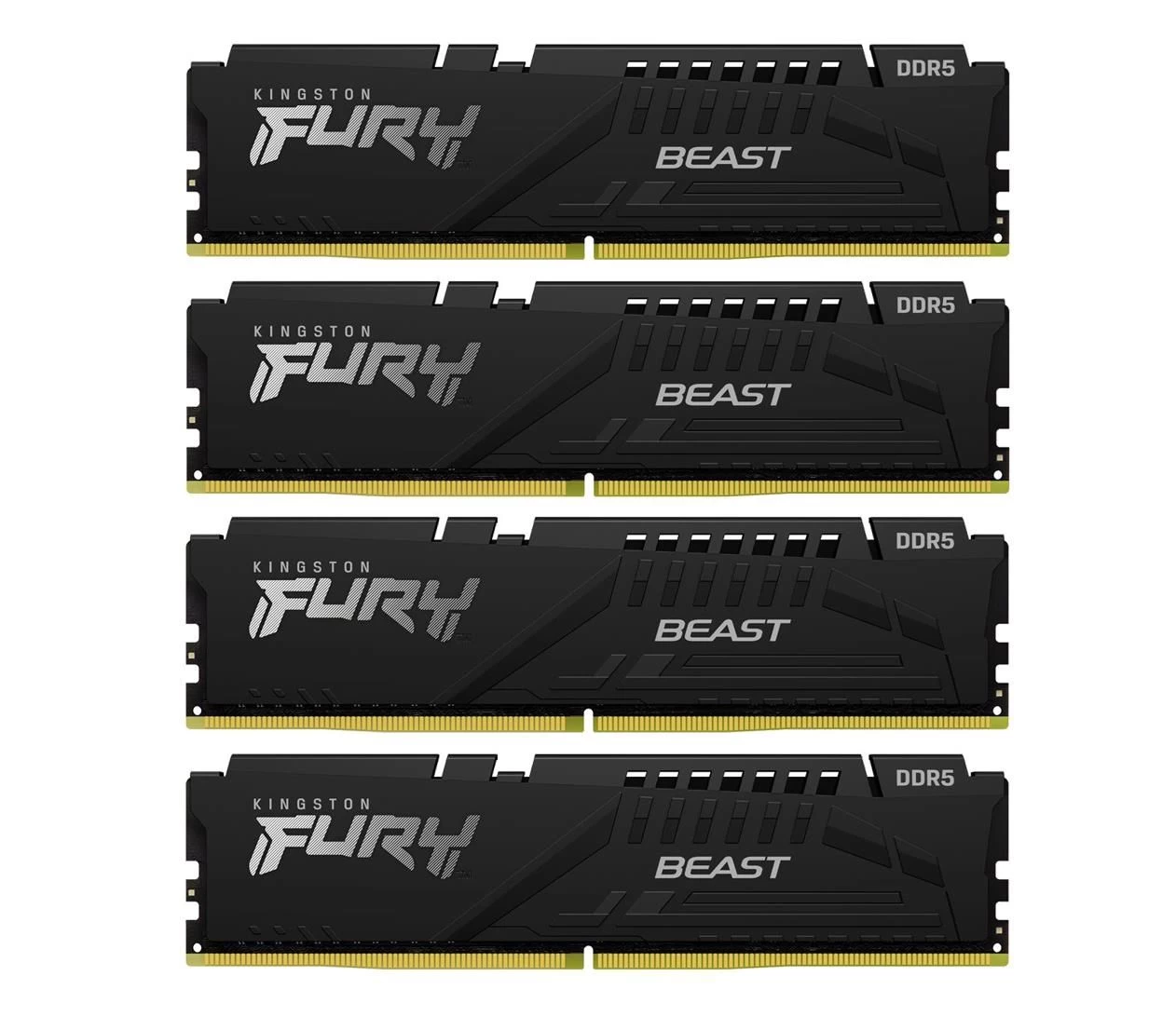 Оперативна пам'ять Kingston FURY 128GB (4x32GB) 5600MHz CL40 Beast (KF556C40BBK4-128) EU