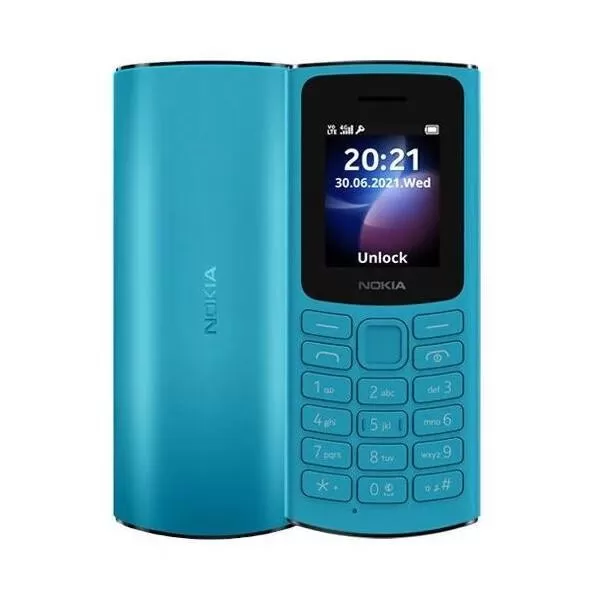 Мобільний телефон Nokia 105 SS 2023 Cyan (UA)