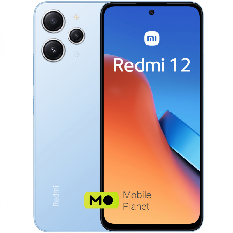 Купить Xiaomi Redmi 12 8/256Gb NFC Sky Blue Europe в Одессе