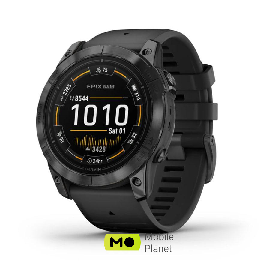 Garmin Epix Pro Gen 2 51mm Slate Gray w. Black Band (010-02804-20/21)