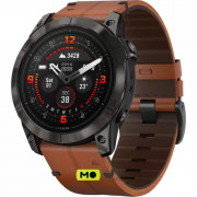 Garmin Epix Pro Gen 2 Sapphire 51mm Carbon G. DLC Tit. with Chestnut L. Band (010-02804-30)