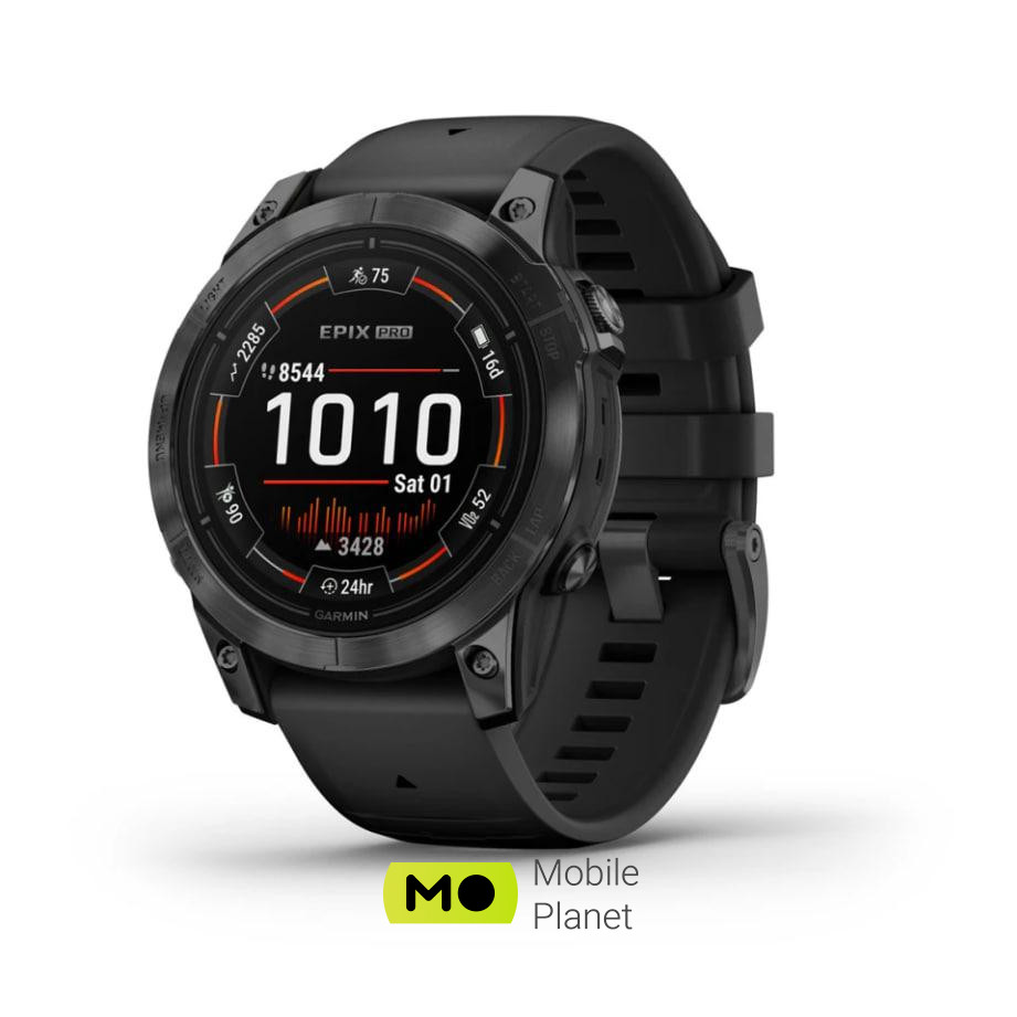 Garmin Epix Pro Gen 2 47mm Slate Gray w. Black Band (010-02803-00/01)