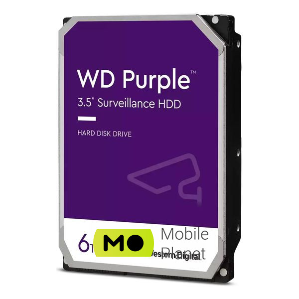 Жесткий диск 3.5 6TB WD (WD64PURZ) (UA)