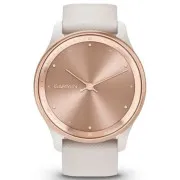 Garmin Vivomove Trend Peach Gold S. Steel Bezel w. Ivory Case and S. Band (010-02665-01) (UA)
