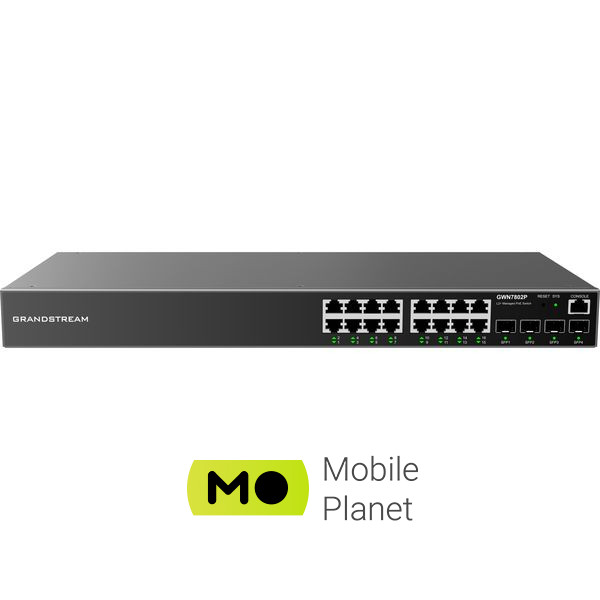 Комутатор мережевий Grandstream GWN7802P (UA)