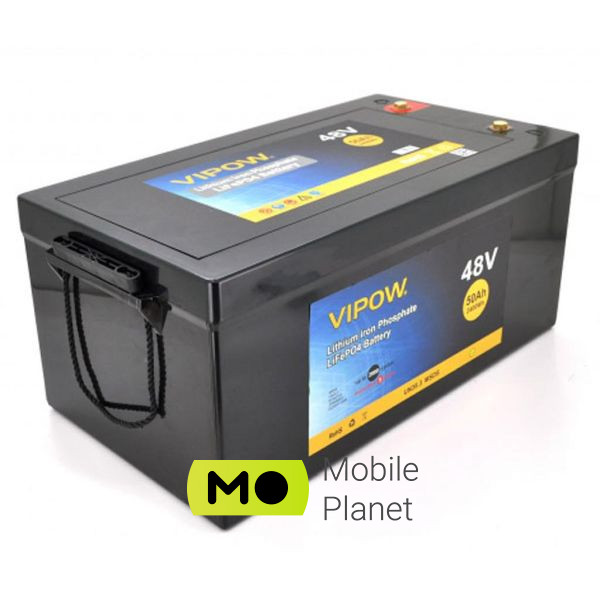 Акумуляторна батарея LiFePo4 Vipow LiFePO4 51.2V-50A (LiFePO4512-50/40) (UA)