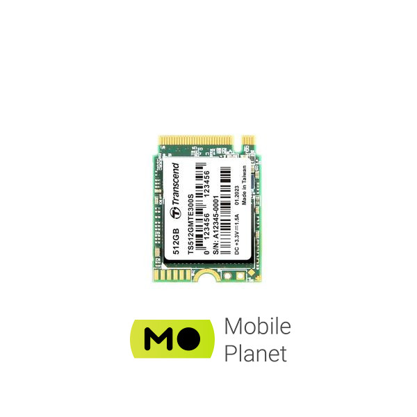 SSD диск M.2 2230 512GB Transcend (TS512GMTE300S) (UA)