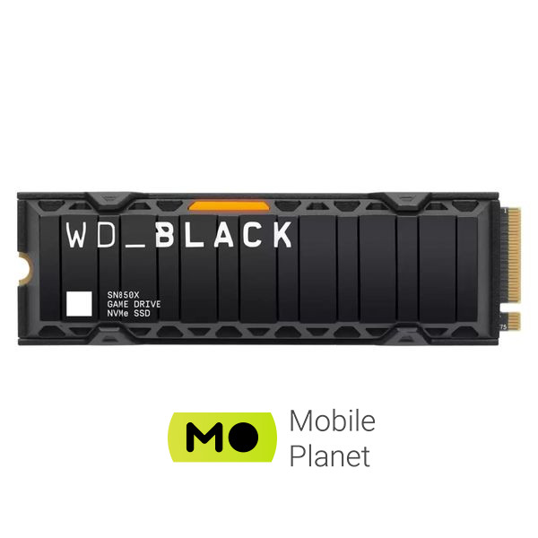 SSD диск M.2 2280 1TB SN850X з Heatsink WD (WDS100T2XHE) (UA)