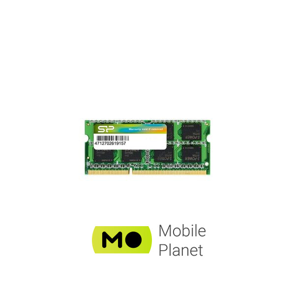 Оперативна пам'ять SoDIMM DDR3 4GB 1600 MHz Silicon Power (SP004GBSTU160N02) (UA)