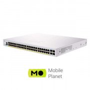 Комутатор мережевий Cisco CBS220-48P-4G-EU