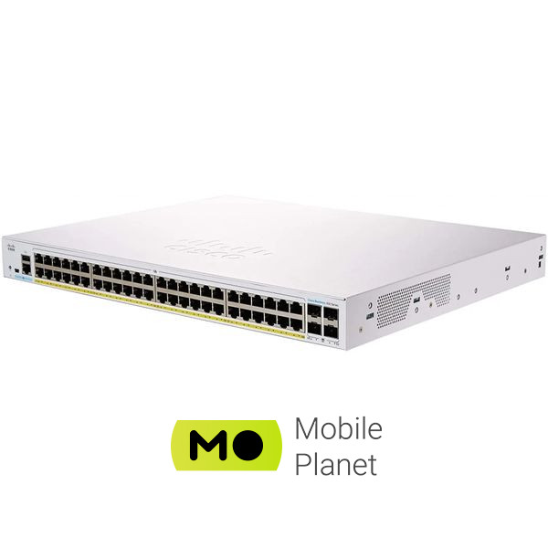 Коммутатор сетевой Cisco CBS350-48FP-4G-EU
