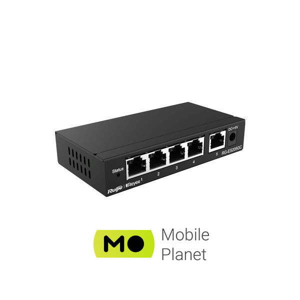 Комутатор мережевий Ruijie Networks RG-ES205GC (UA)