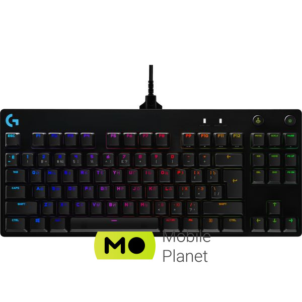 Клавіатура Logitech G PRO Mechanical Gaming USB UA Black (920-009392) (UA)