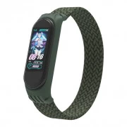 Ремешок для фитнес браслета Armorstandart Braided Solo Loop для Xiaomi Mi Band 4/5/6 Khaki size S (ARM59180) (UA)