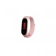 Ремешок для фитнес браслета BeCover Nylon Style для Xiaomi Mi Smart Band 5/6 Pink (705428) (UA)
