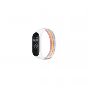 Ремінець для фітнес браслета BeCover Nylon Style для Xiaomi Mi Smart Band 7 Rainbow (707668) (UA)