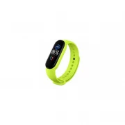 Ремінець для фітнес браслета BeCover Silicone для Xiaomi Mi Smart Band 5/6/7 Lime (705433) (UA)