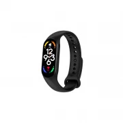 Ремешок для фитнес браслета BeCover Silicone для Xiaomi Mi Smart Band 7 Black (707476) (UA)