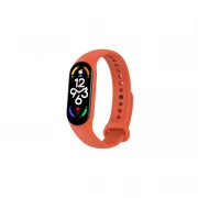 Ремешок для фитнес браслета BeCover Silicone для Xiaomi Mi Smart Band 7 Orange (707482) (UA)