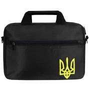 Сумка для ноутбука Porto 12'' PN12 TRIZUB Black (PN12BK_TRIZ) (UA)