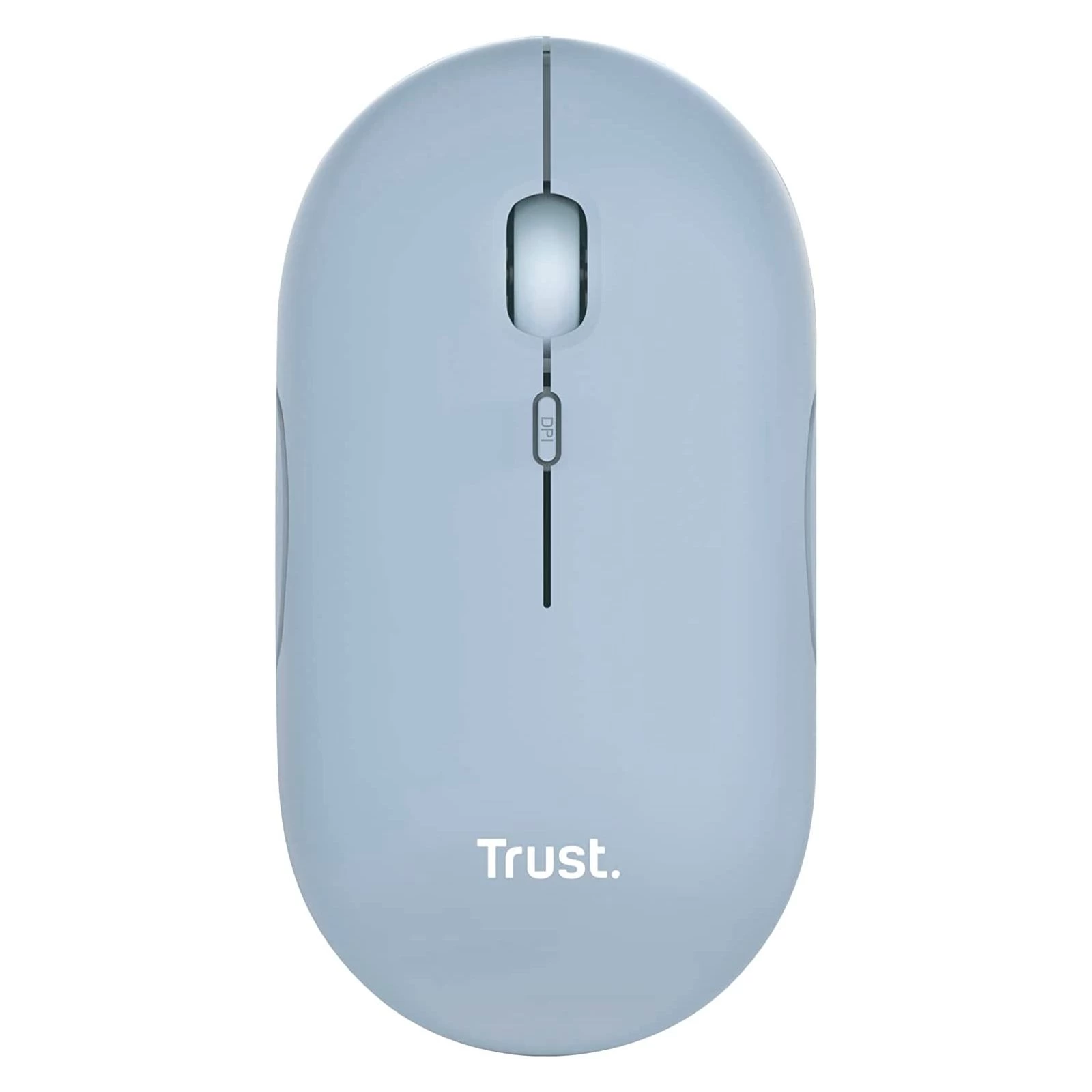 Миша Trust Puck Wireless/Bluetooth Silent Blue (24126) (UA)