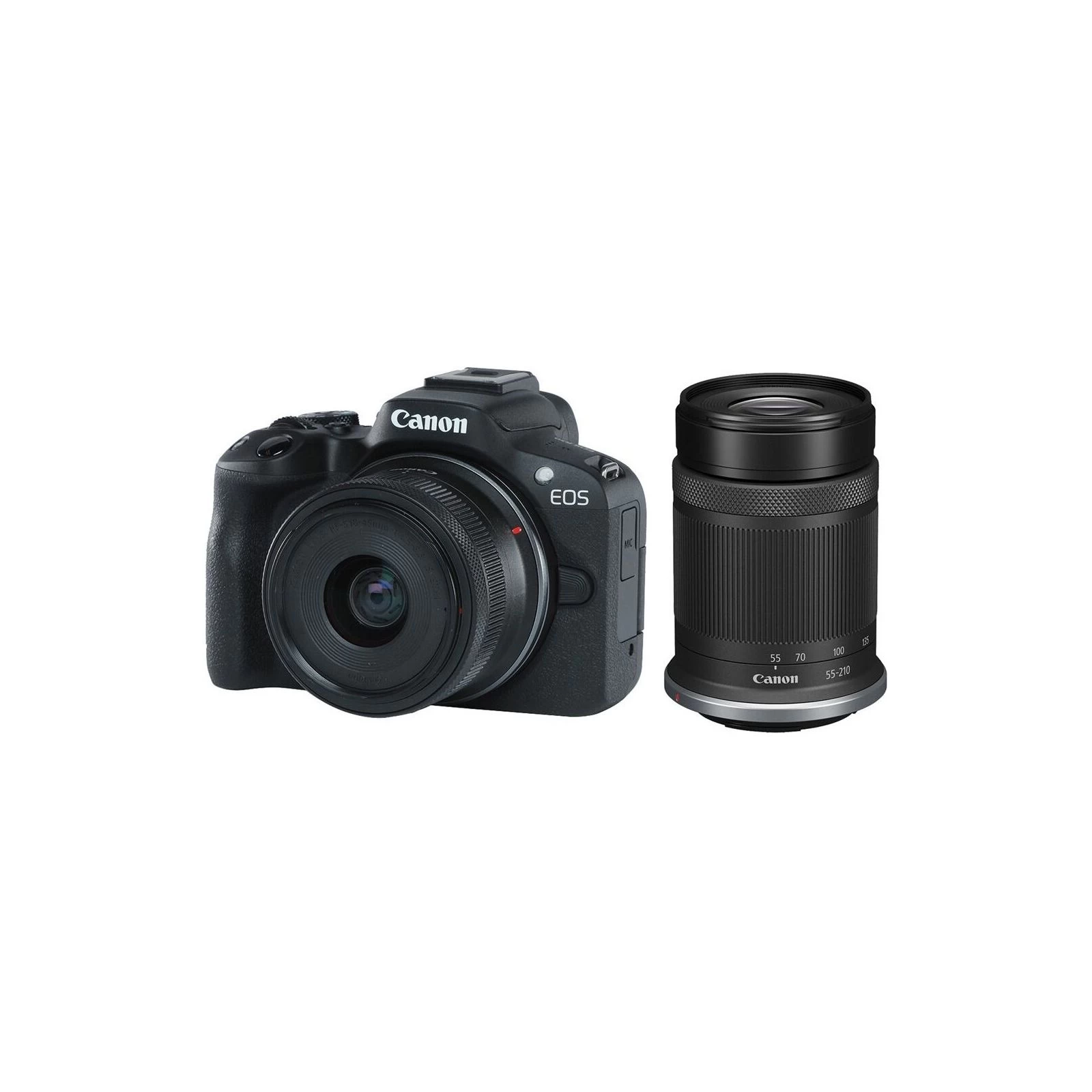 Фотоаппарат Canon EOS R50 RF-S 18-45 IS STM + RF-S 55-210 IS STM Black (5811C034) (UA)