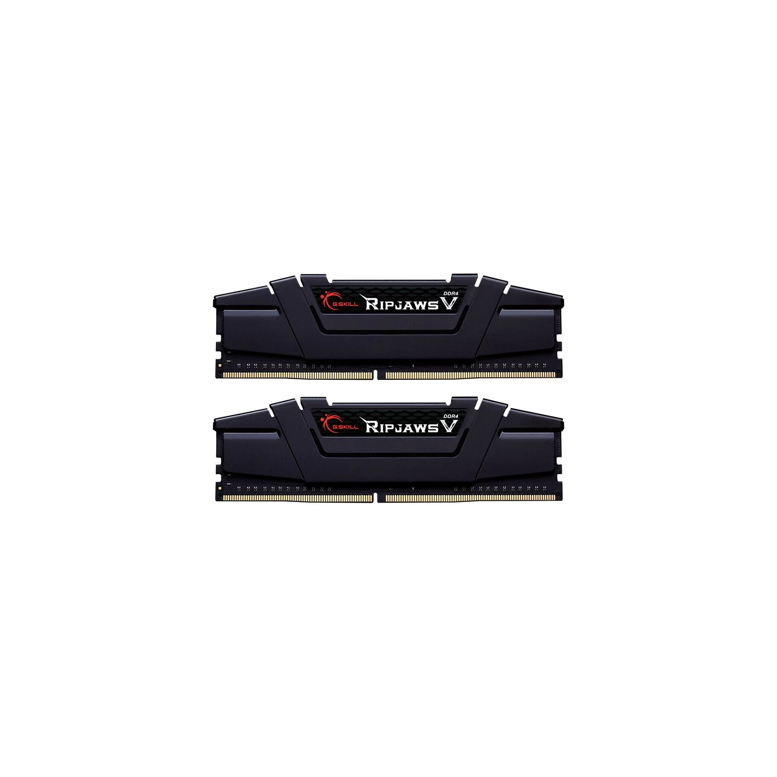 Оперативна пам'ять DDR4 16GB (2x8GB) 3600 MHz Ripjaws V G.Skill (F4-3600C16D-16GVKC) (UA)