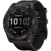 Garmin Fenix ​​7X Sapphire S. Black DLC Titanium w. Black Band (010-02541-22/23/45)