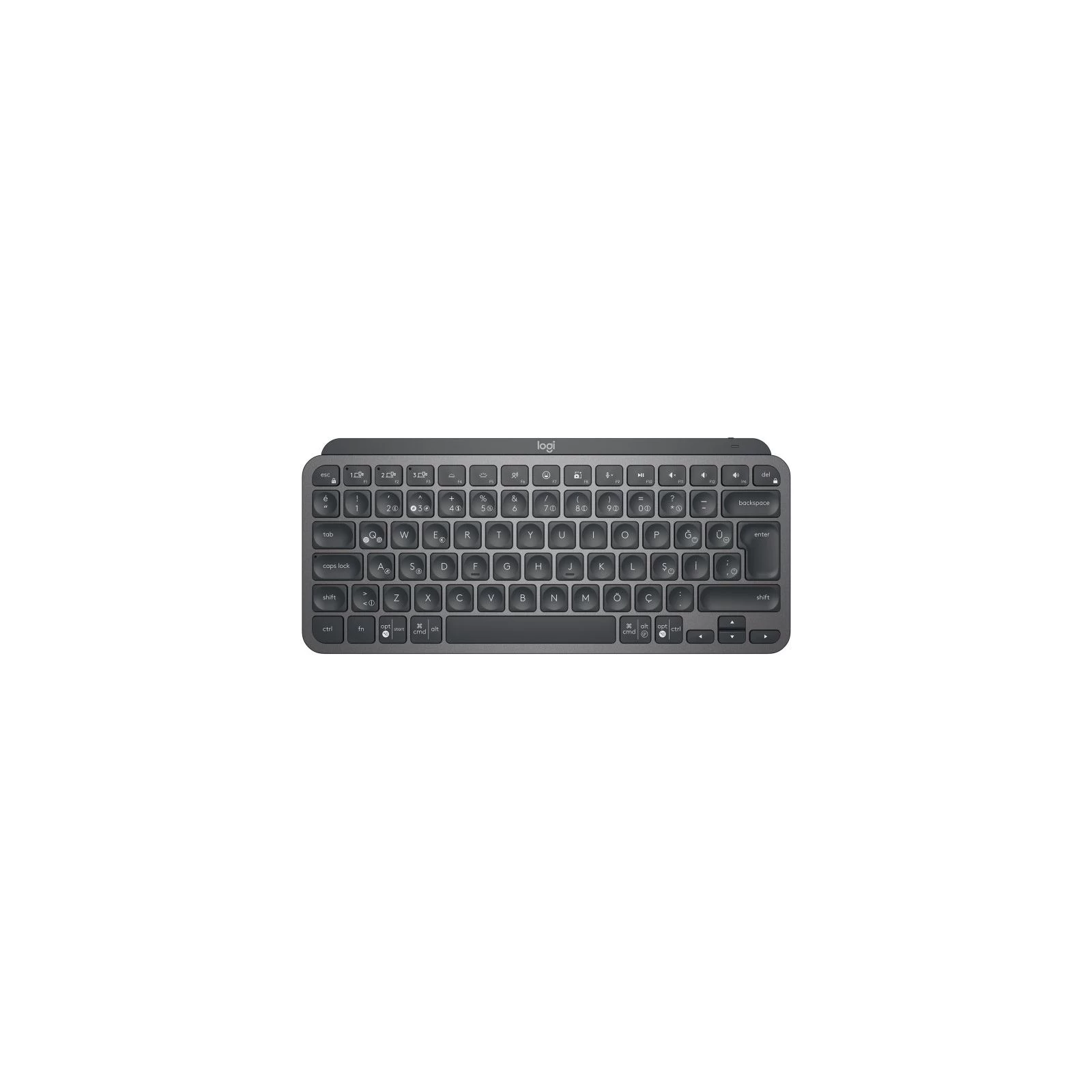 Клавіатура Logitech MX Keys Mini Wireless Illuminated UA Graphite (920-010498) (UA)