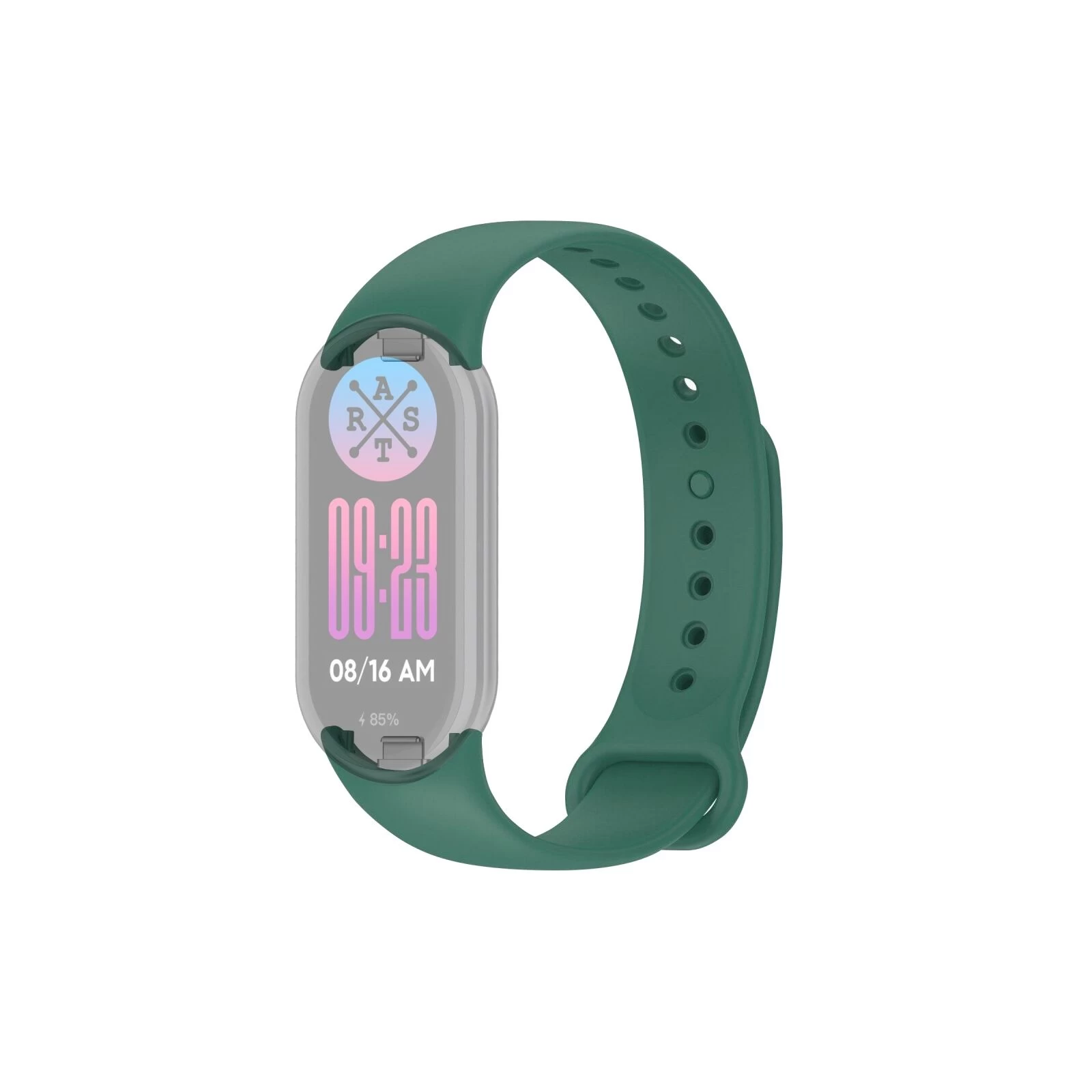 Ремешок для фитнес браслета Armorstandart для Xiaomi Mi Band 8 Dark Green (ARM68023) (UA)
