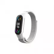 Ремешок для фитнес браслета Armorstandart нейлоновый для Xiaomi Mi Band 7/6/5/4 White (ARM67840) (UA)