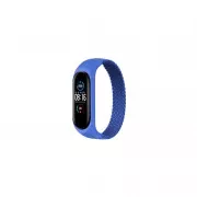 Ремешок для фитнес браслета BeCover Elastic Nylon Style для Xiaomi Mi Smart Band 5/6 (Size M) Deep Blue (706149) (UA)