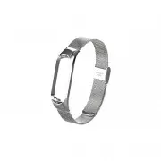Ремінець для фітнес браслета BeCover Metal для Xiaomi Mi Smart Band 5 Silver (705147) (UA)