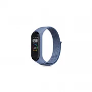 Ремешок для фитнес браслета BeCover Nylon Style для Xiaomi Mi Smart Band 5/6 Blue (705417) (UA)