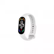 Ремешок для фитнес браслета BeCover Silicone для Xiaomi Mi Smart Band 7 White (707486) (UA)