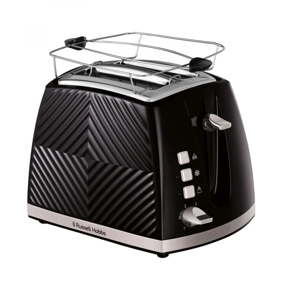Тостер Russell Hobbs Groove Black 26390-56 (UA)