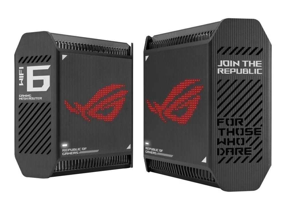 Asus ROG Rapture Gaming Mesh System GT6 Black 2PK (B-2-PK) (GT6(B-2-PK)) (UA)