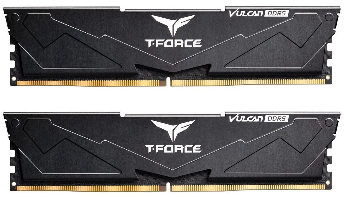 Оперативная память DDR5 2x16GB/6000 Team T-Force Vulcan Black (FLBD532G6000HC38ADC01)