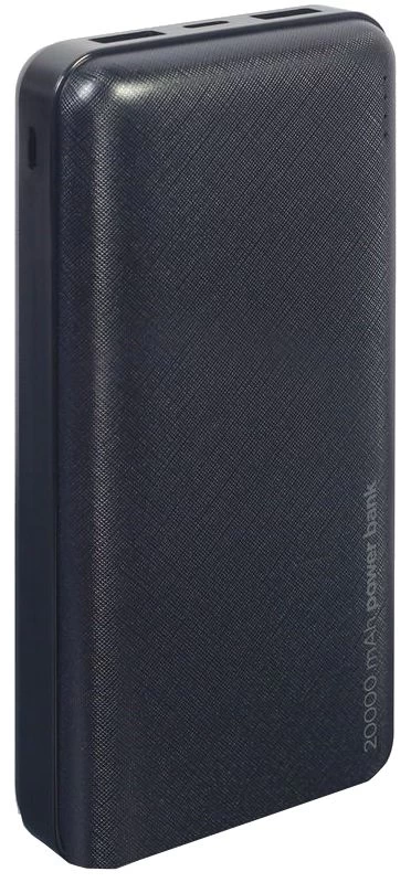 Мобільна батарея Gembird 20000mAh Black (PB20-02)