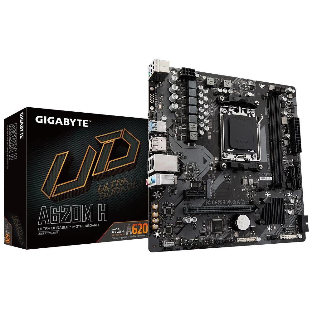 Материнская плата Gigabyte A620M H Socket AM5 (UA)