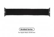 Ремінець Armorstandart Braided Solo Loop для Apple Watch 38mm/40mm/41mm Charcoal Size 2 (120 mm) (ARM58060)