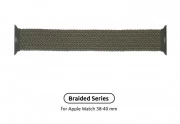 Ремінець Armorstandart Braided Solo Loop для Apple Watch 38mm/40mm/41mm Inverness Green Size 2 (120 mm) (ARM58063)