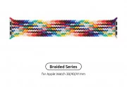 Ремінець Armorstandart Braided Solo Loop Apple Watch 38mm/40mm/41mm Pride Edition Size 4 (132 mm) (ARM64934)