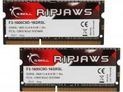 SO-DIMM 2x8GB/1600 1,35V DDR3L G.Skill Ripjaws (F3-1600C9D-16GRSL) (UA)