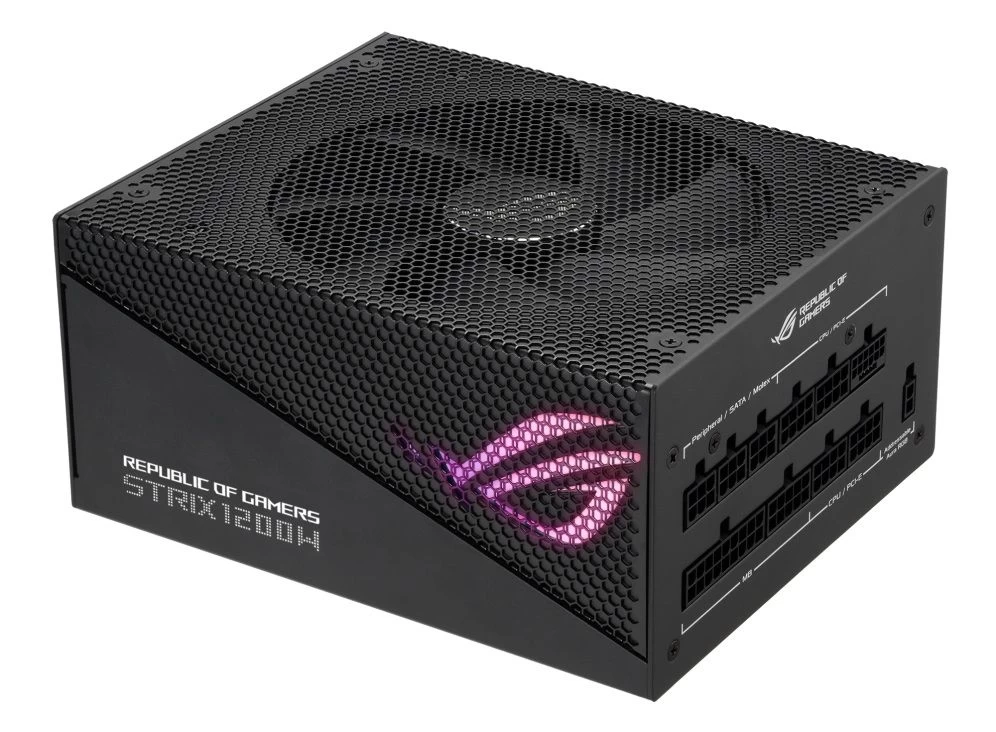 Блок питания Asus ROG STRIX PCIE5 1200W Gold Aura Edition (90YE00P0-B0NA00) (UA)