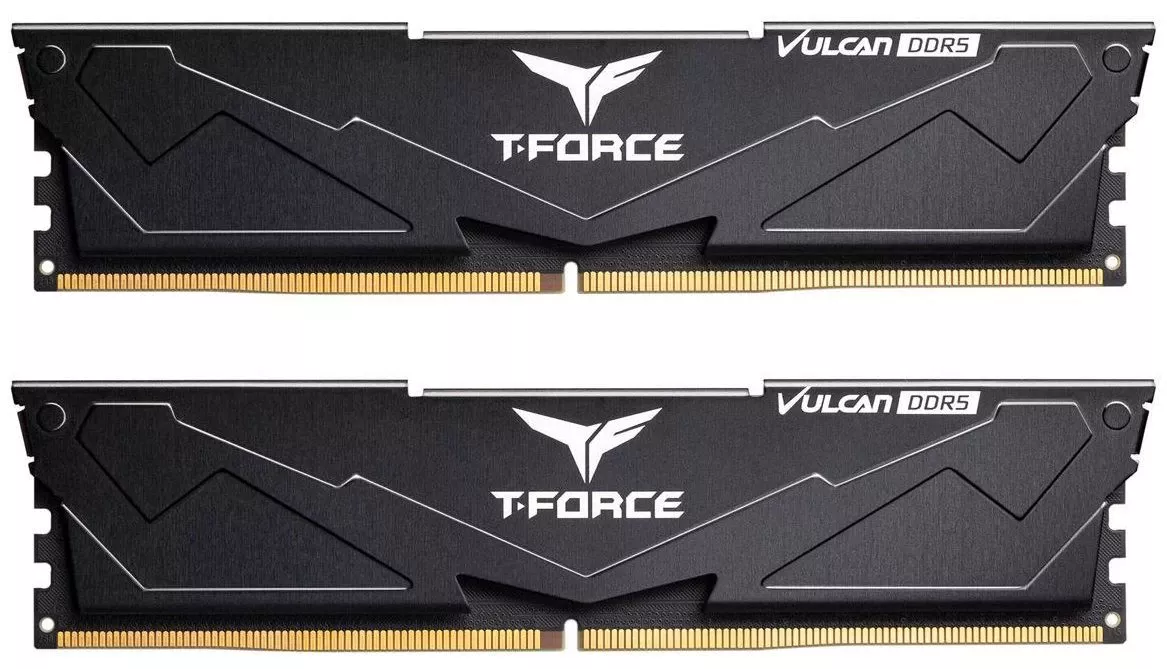 Оперативна пам'ять DDR5 2x16GB/6000 Team T-Force Vulcan Black (FLBD532G6000HC38ADC01)