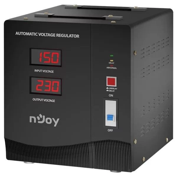 Стабілізатор напруги NJOY Alvis 3000 (AVRL-3005TAL-CS01B) AVR