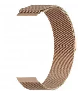 Ремінець BeCover Milanese Style для Samsung Galaxy (20mm)/Watch 5/ Watch 4 40/44mm/Watch 42mm/Watch Active/Active 2 40/44mm/Watch 3 41mm/Gear S2/Classic/Gear Sport Brown (707672) (UA)