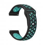 Ремешок BeCover Nike Style для Huawei Watch GT/GT 2 46mm/GT 2 Pro/GT Active/Honor Watch Magic 1/2/GS Pro/Dream Black-Blue (705791)