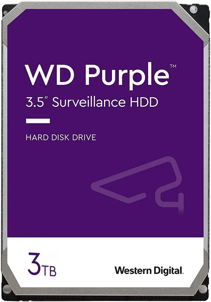 Жесткий диск SATA 3.0TB WD Purple 5400rpm 256MB (WD33PURZ) (UA)